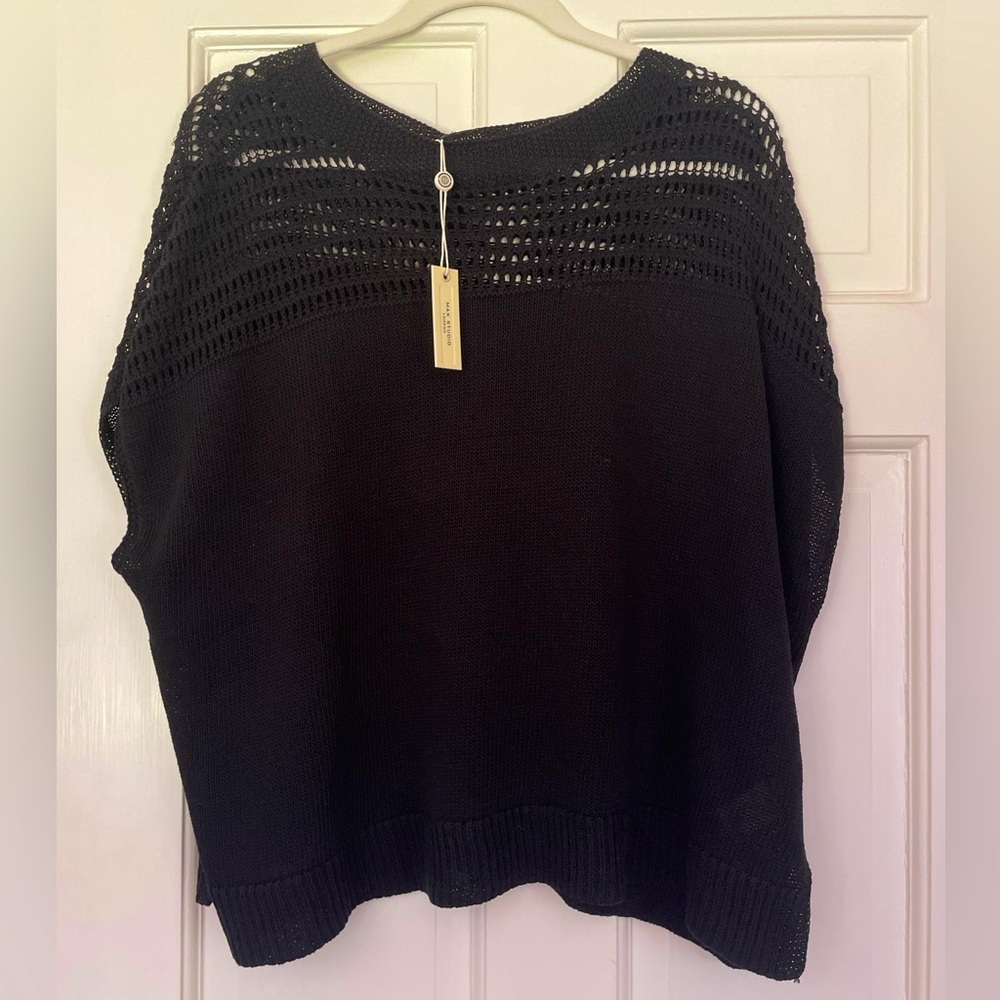 Max Studio London Elegant Black Sweater